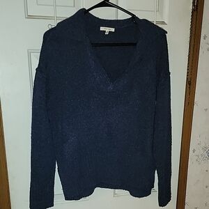 Maurices Deep Blue V-Neck Sweater
